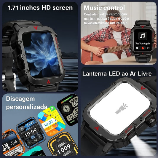 Smartwatch Militar LAXASFIT